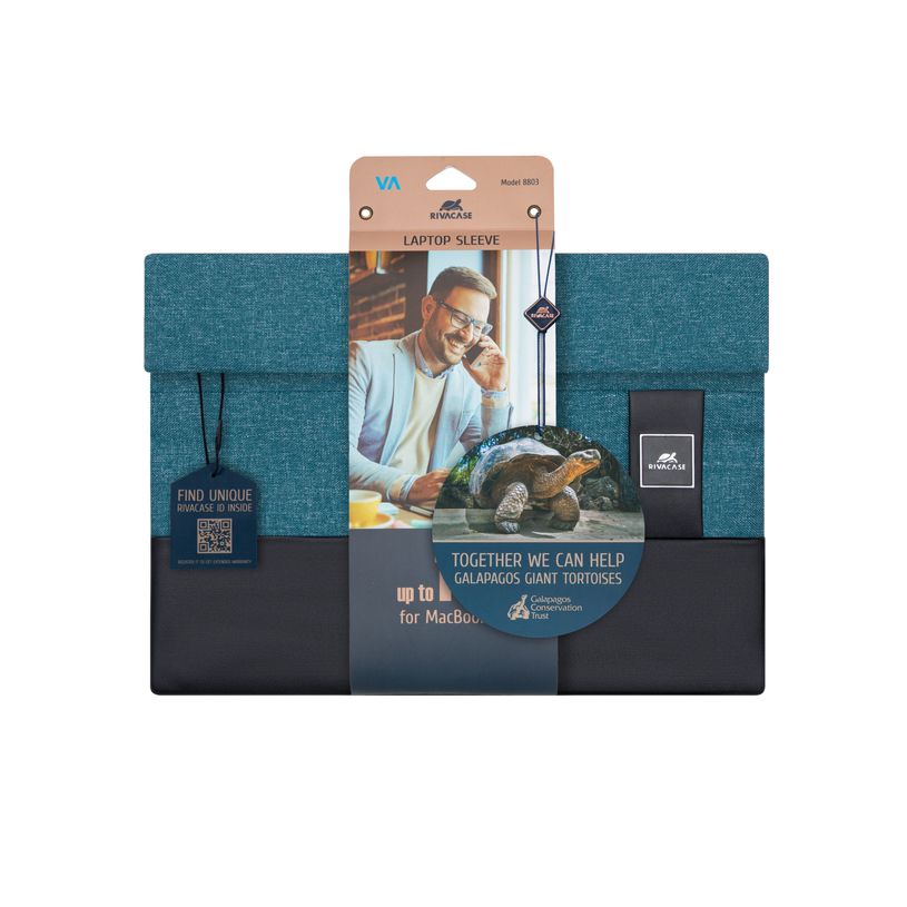 4260403577066-RIVACASE Lantau - Housse pour ordinateur portable 13,3" - bleu-P_405147948_5-4