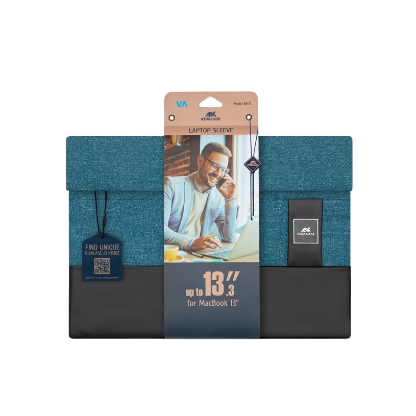 4260403577066-RIVACASE Lantau - Housse pour ordinateur portable 13,3" - bleu-P_405147948_6-5