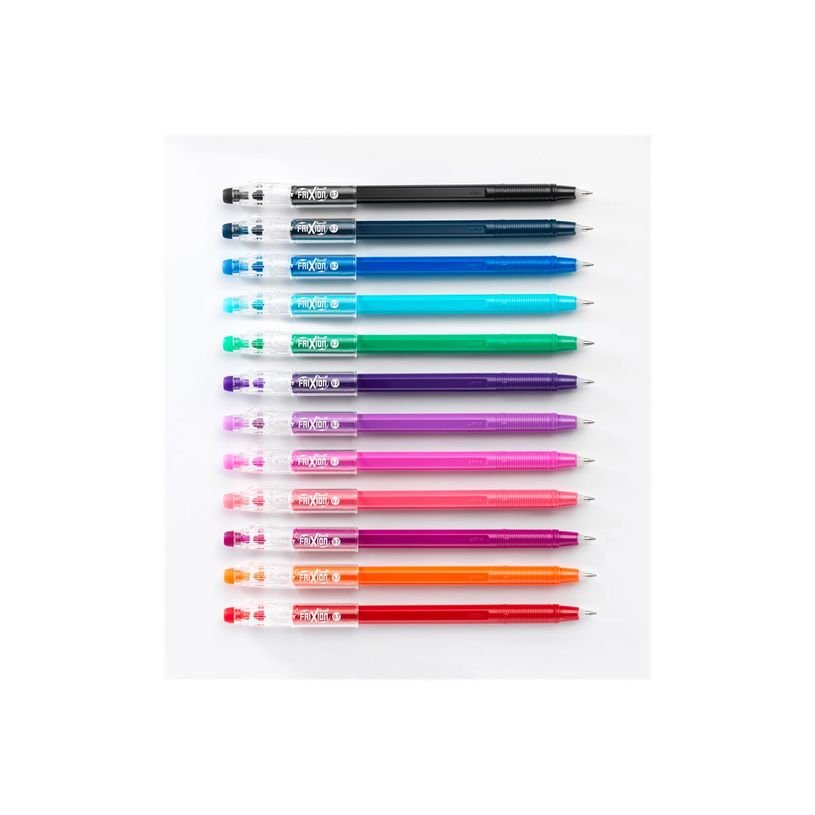 3131910426776-Pilot FriXion Ball Stick - 12 Rollers effaçables - couleurs assorties-P_405147970_3-2