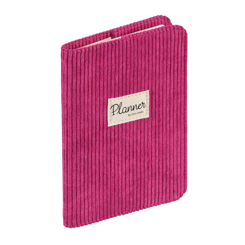 3371010500321-Agenda Colette avec répertoire - 1 semaine sur 2 pages - 10 x 15 cm - framboise - Quo Vad-P_405148533_1-0