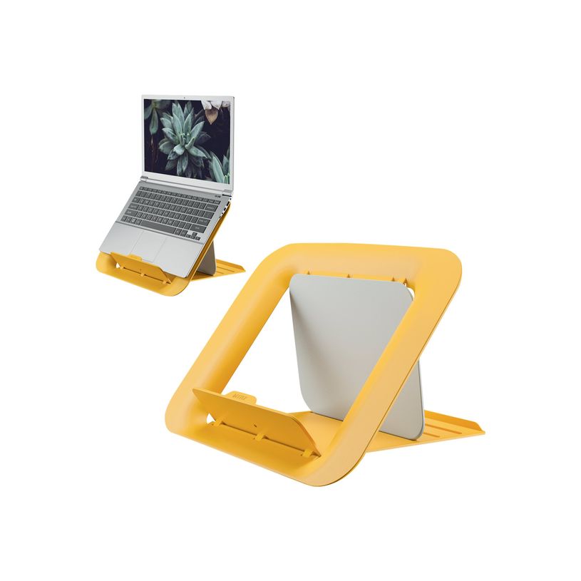 4002432129348-Leitz Ergo Cosy - Support pour ordinateur portable jusqu'à 17" - jaune chaleureux-P_405148749_14-13