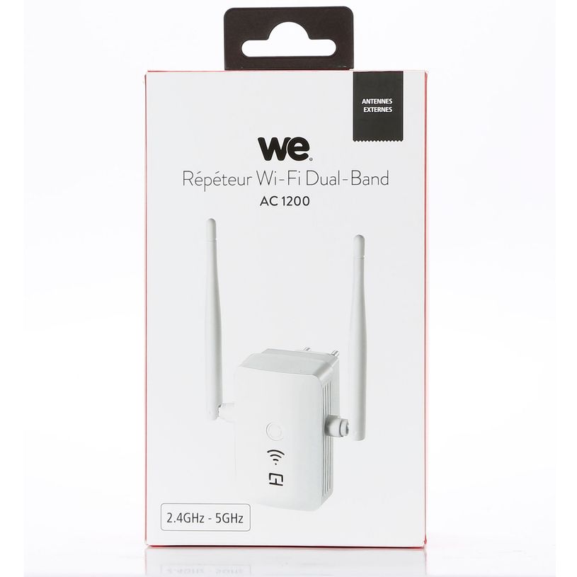 3304490426515-We - Répéteur Wi-Fi WE - dual band 1200 2.4GHz - blanc-P_405148857_3-2