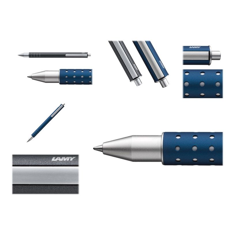 4014519290995-LAMY swift 334 - Roller gel bleu rétractable - corps bleu impérial-P_405148901_6-4