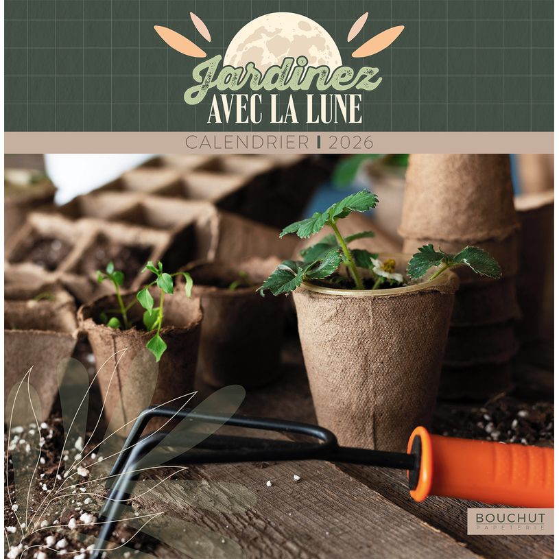 3592930027075-Calendrier illustré BOUCHUT 30 x 30 cm JARDINEZ 70 %--0