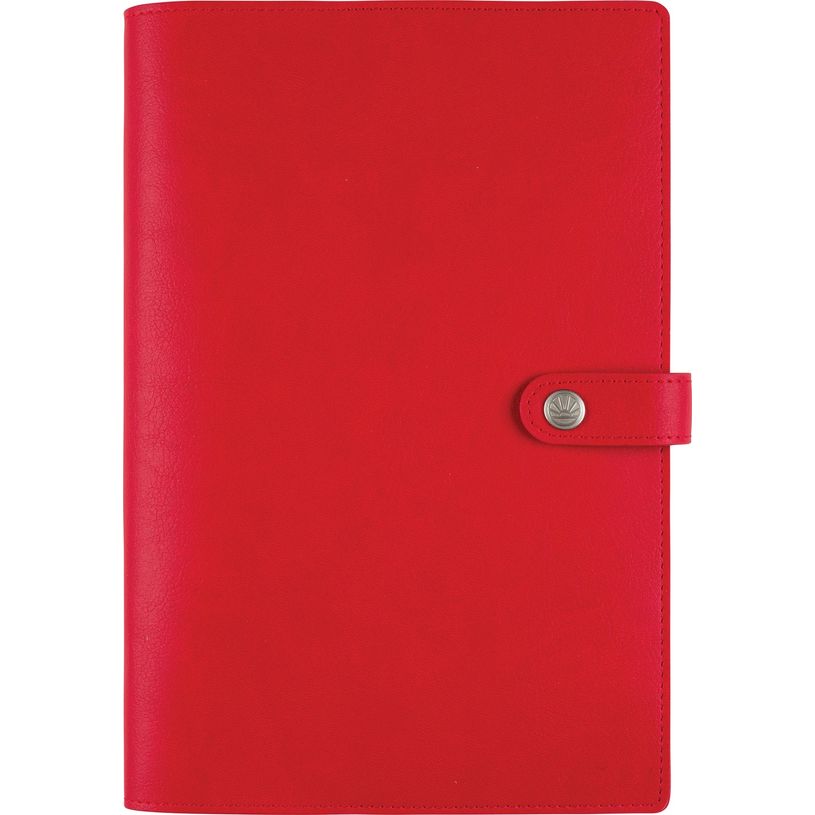 3664447159546-Agenda à spirale Lady Kent - 1 semaine sur 2 pages - 17 x 24,5 cm - rouge - Oberthur-P_405149056_1-0