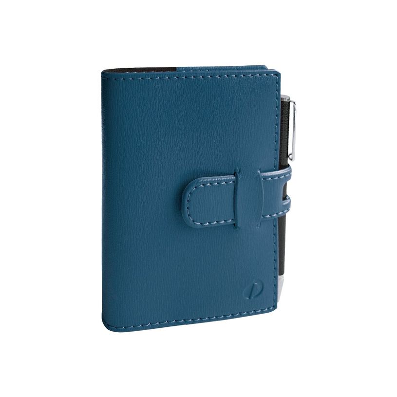 3371010489428-Agenda Miniday Soho - 1 jour par page - 7 x 10 cm - papier ivoire - bleu acier - Quo Vadis-P_405149861_1-0