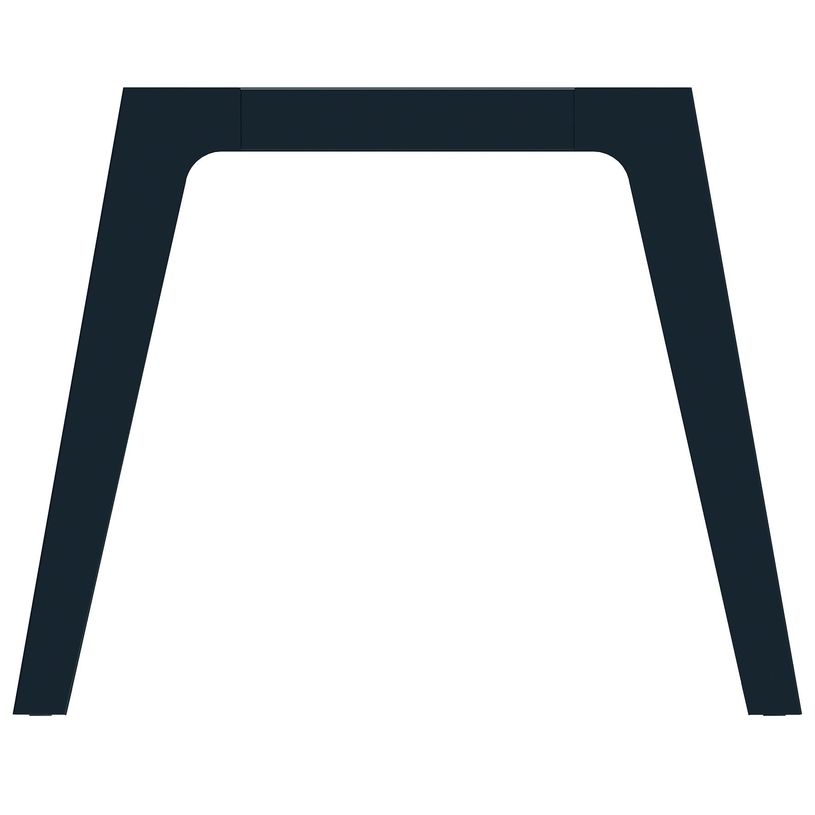 3253310300637-Bureau STEELY Manager - L180 x P100 x H72,5 cm - plateau imitation noyer - pieds carbone-P_405150769_3-2