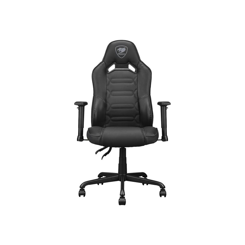 4710483775178-Fauteuil gamer FUSION S Black - accoudoirs réglables - appui-tête intégré - noir-P_405150794_3-2