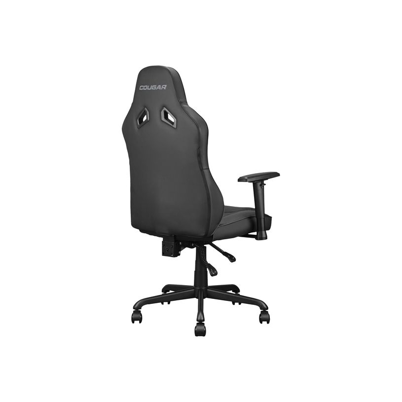 4710483775178-Fauteuil gamer FUSION S Black - accoudoirs réglables - appui-tête intégré - noir-P_405150794_5-4
