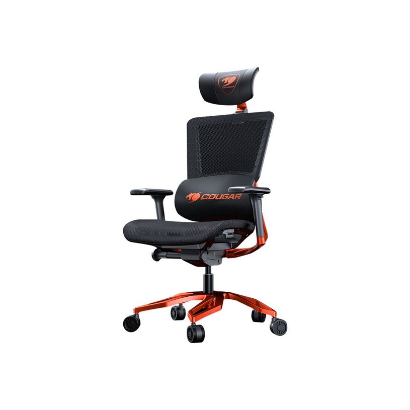4710483770425-Fauteuil gamer ARGO - accoudoirs réglables - appui-tête intégré - noir/orange-P_405150796_1-0