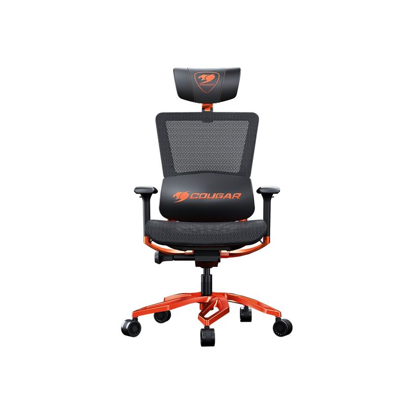 4710483770425-Fauteuil gamer ARGO - accoudoirs réglables - appui-tête intégré - noir/orange-P_405150796_2-1