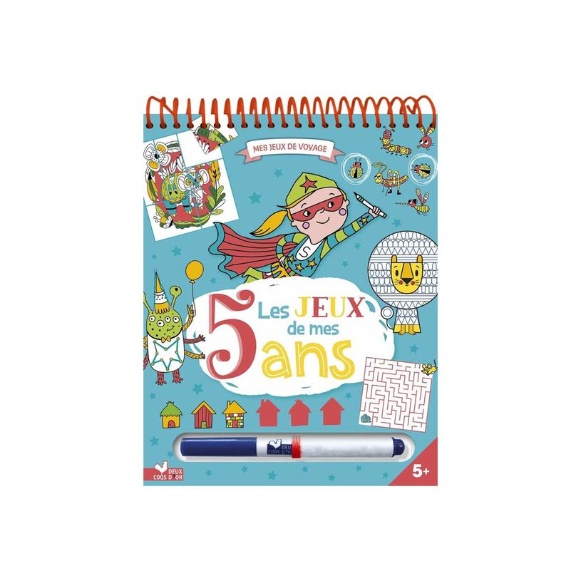 9782017134930-Les jeux de mes 5 ans - livre d'activités - avec marqueur effaçable-P_405151250_1-0