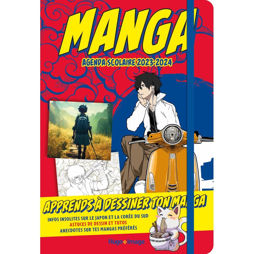 9782755667264-Agenda Apprends à dessiner des mangas - 1 jour par page - 12 x 17 cm-P_405151288_1-0