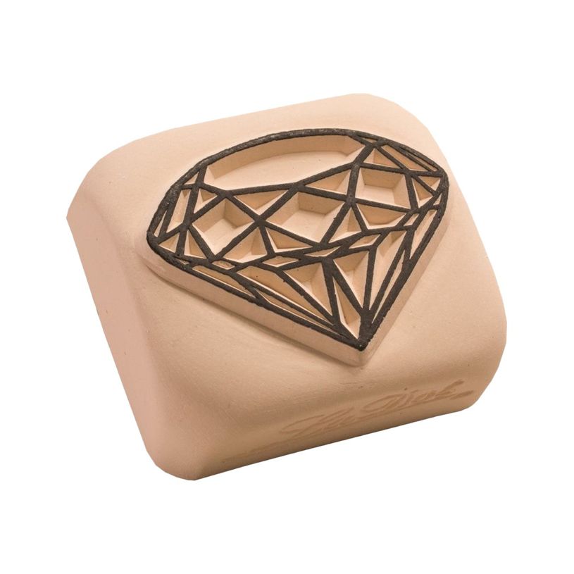 8718503973517-LaDot - Pierre pour tatouage éphémère - en céramique - taille L (4 x 5 cm) - diamant -P_405151641_2-0
