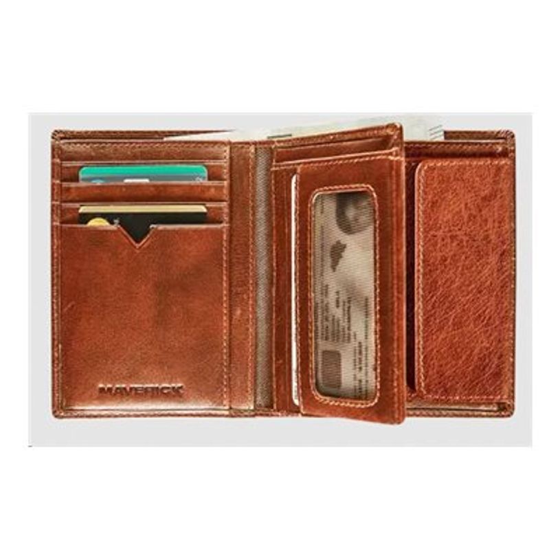 5413082194409-Maverick Rough Gear - Portefeuille - RFID, avec pochette à monnaie - cuir de buffle pleine fleur-P_405151786_3-2