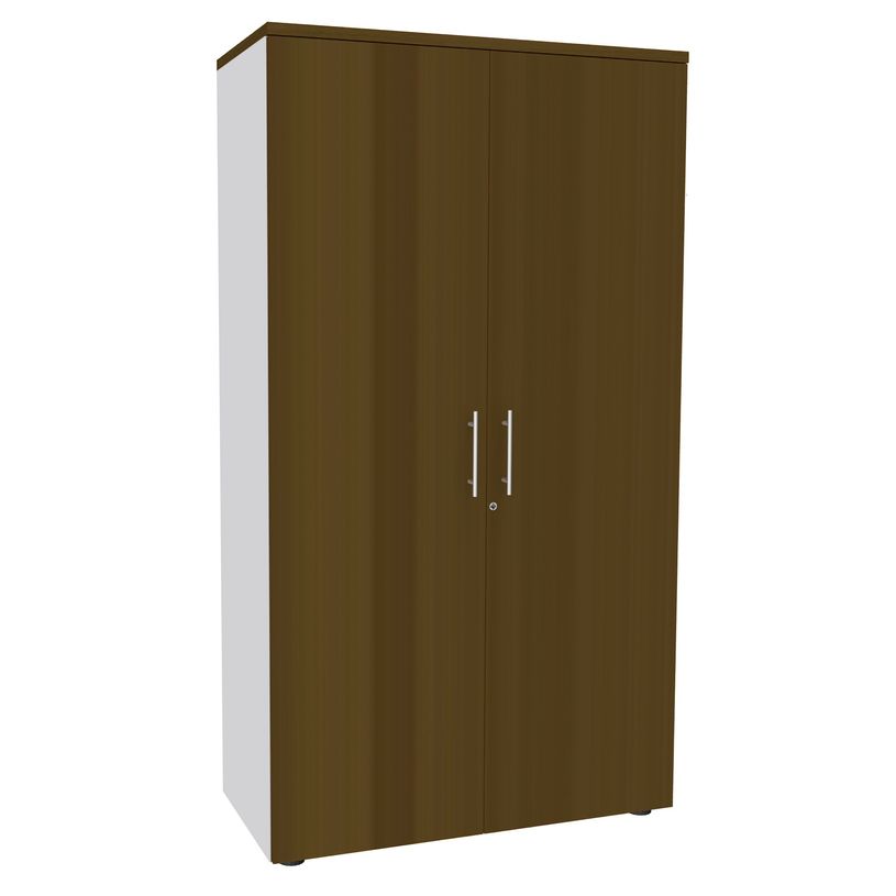 3253310335103-Armoire haute IDRA/DUAL - H180 x L80 x P47 - 2 portes - Corps blanc - Portes et dessus imi-P_405152523_1-0