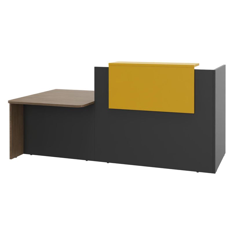 3253310542853-Banque d'accueil OLA - Ensemble composé d'un module haut + un module PMR et d'une tablette jaune curry -P_405152536_1-0