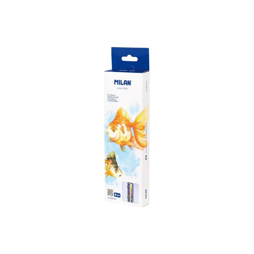 8411574101727-MILAN - Ensemble de peinture - 24 parties - aquarelle - 24 couleurs - couleurs assorties --P_405152625_1-7