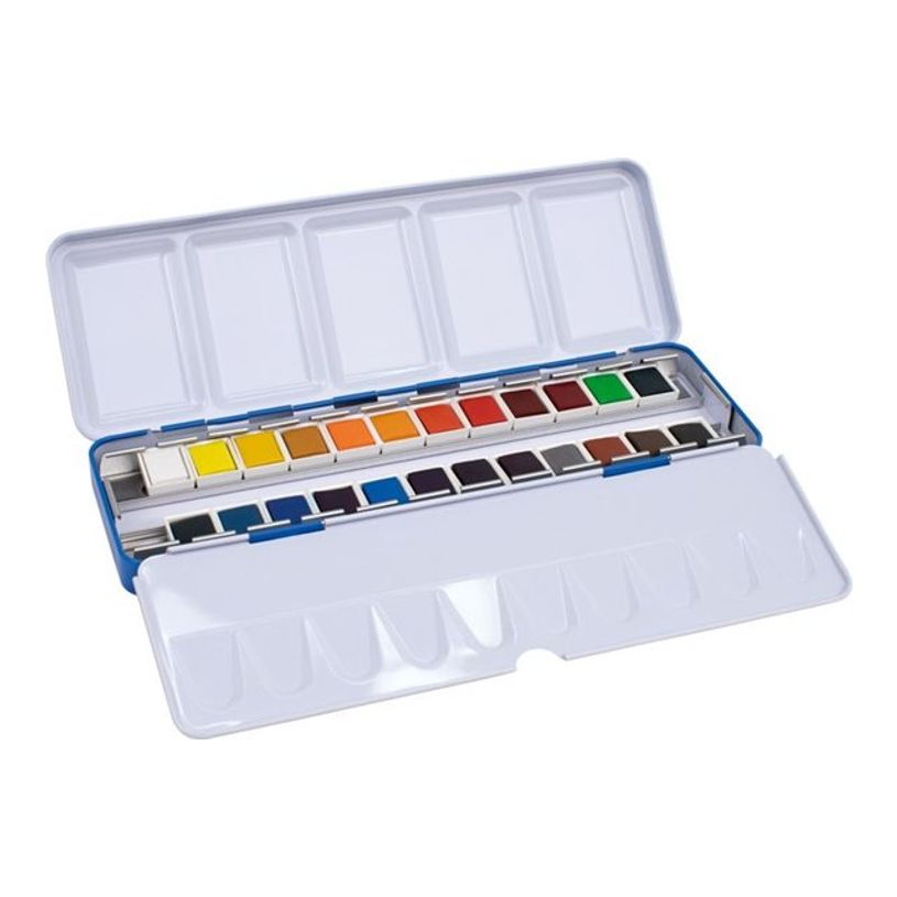 8411574101727-MILAN - Ensemble de peinture - 24 parties - aquarelle - 24 couleurs - couleurs assorties --P_405152625_6-1