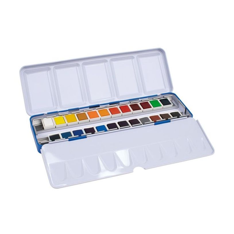 8411574101727-MILAN - Ensemble de peinture - 24 parties - aquarelle - 24 couleurs - couleurs assorties --P_405152625_8-3