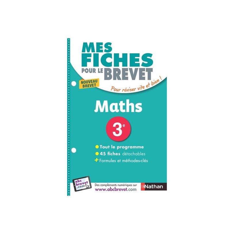 9782091503042-Mes fiches ABC du Brevet - Maths - par Gouygou Cédric, Lassus Gilles - livre d'exercices-P_405153065_1-0