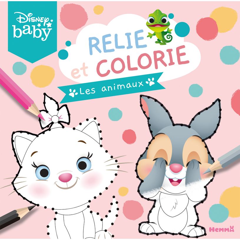 9782508052422-Disney Baby - Relie et Colorie - Les Animaux-P_405153161_1-0