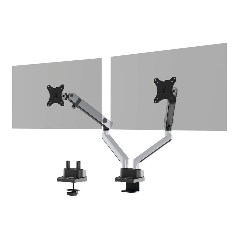 4005546735016-Durable Select Plus - Bras porte-écran double jusqu'à 32" - argent métallisé-P_405153241_1-0