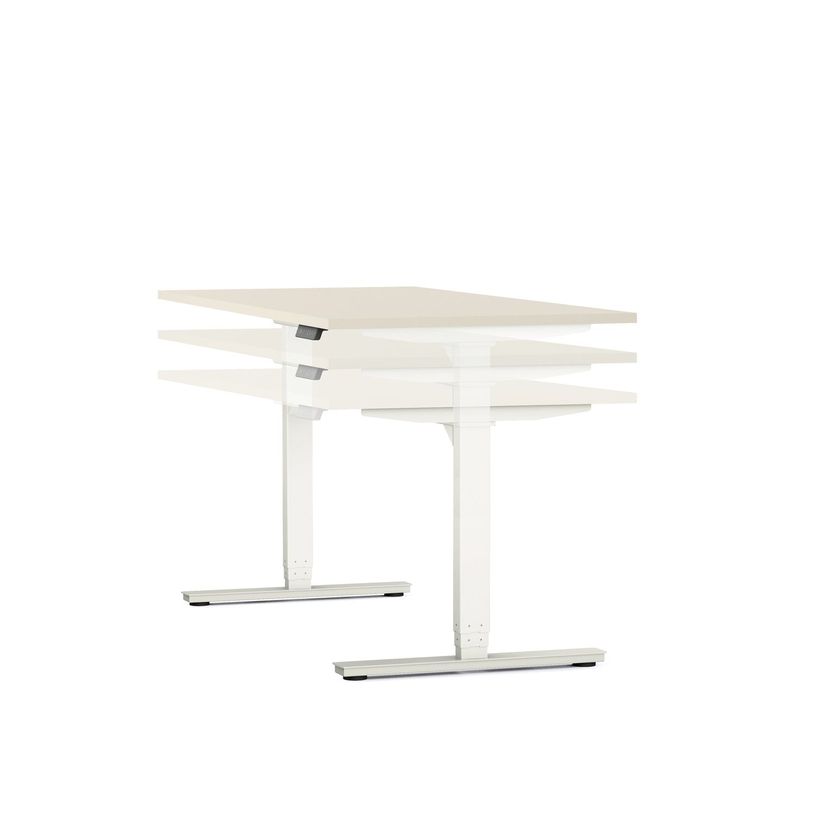 3617350004120-Table de réunion assis/debout AXEL - réglage électrique - L200 x P100 cm - plateau imitat-P_405153806_2-1