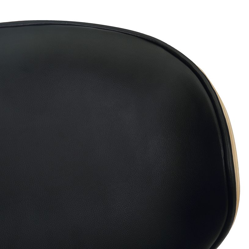 3397701859318-Chaise HERCULE - Bois multiplis imitation chêne clair et polyuréthane noir-P_405154170_8-7