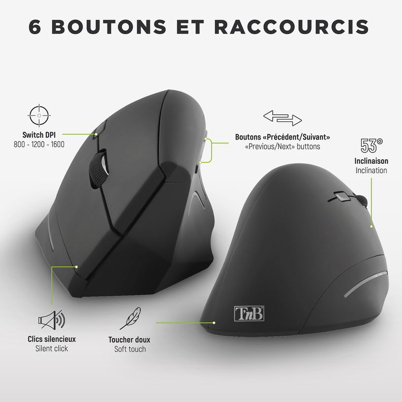 3303170113967-T'nB Ergo - Souris sans fil ergonomique pour droitier - noir-P_405155010_7-3