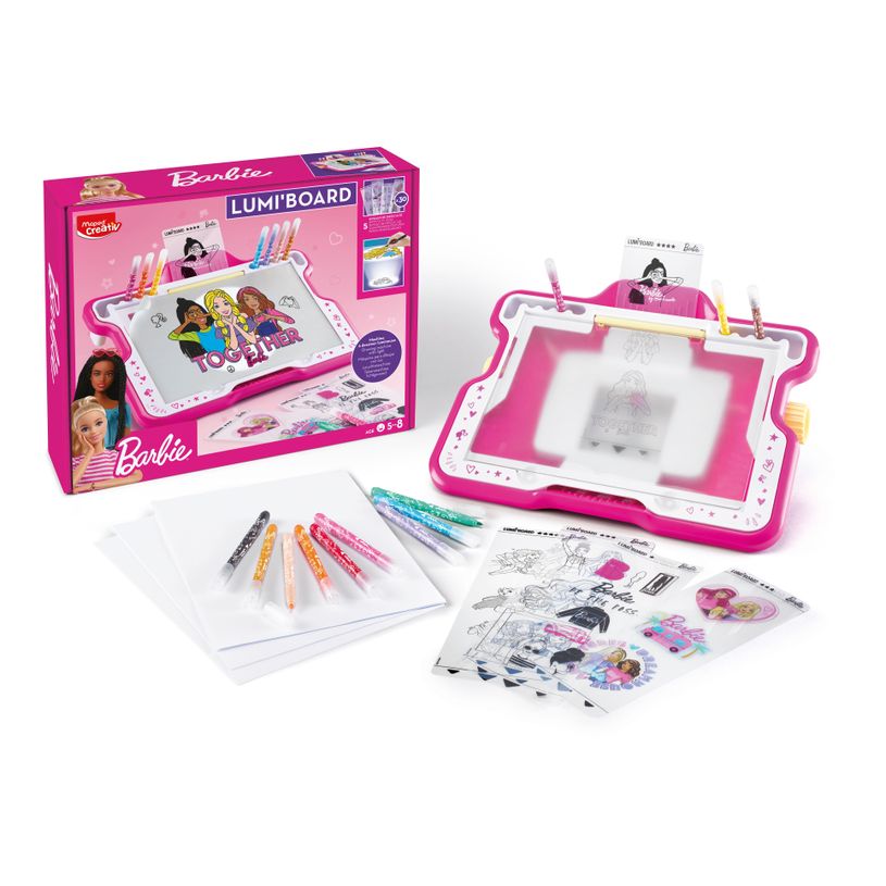 3154149070619-Maped Creativ Licence Barbie - Lumiboard-P_405155883_2-1