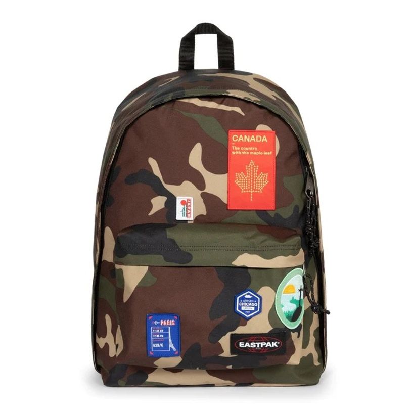 0404051563369-EASTPAK Out Of Office - Sac à dos patched camouflage avec compartiment pour ordinateur po-P_405156336_1-0