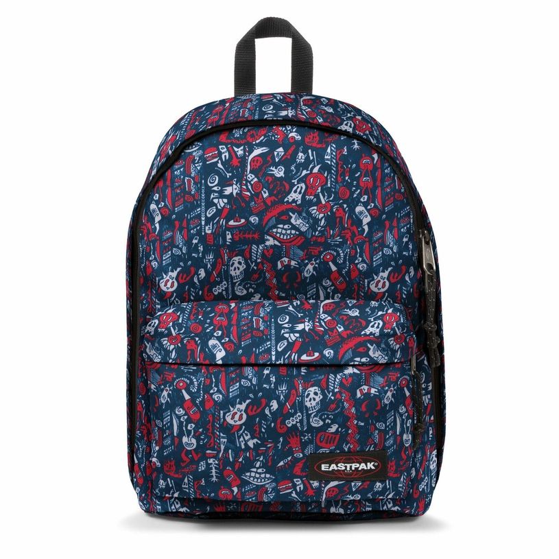 0404051563482-EASTPAK Out Of Office - Sac à dos scribble red avec compartiment pour ordinateur portable-P_405156348_1-0