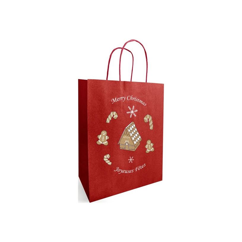 3281650577464-Logistipack - 50 Sacs cadeau Kraft - poignées torsadées - 23 cm x 12 cm x 30 cm - hansel-P_405156730_1-0