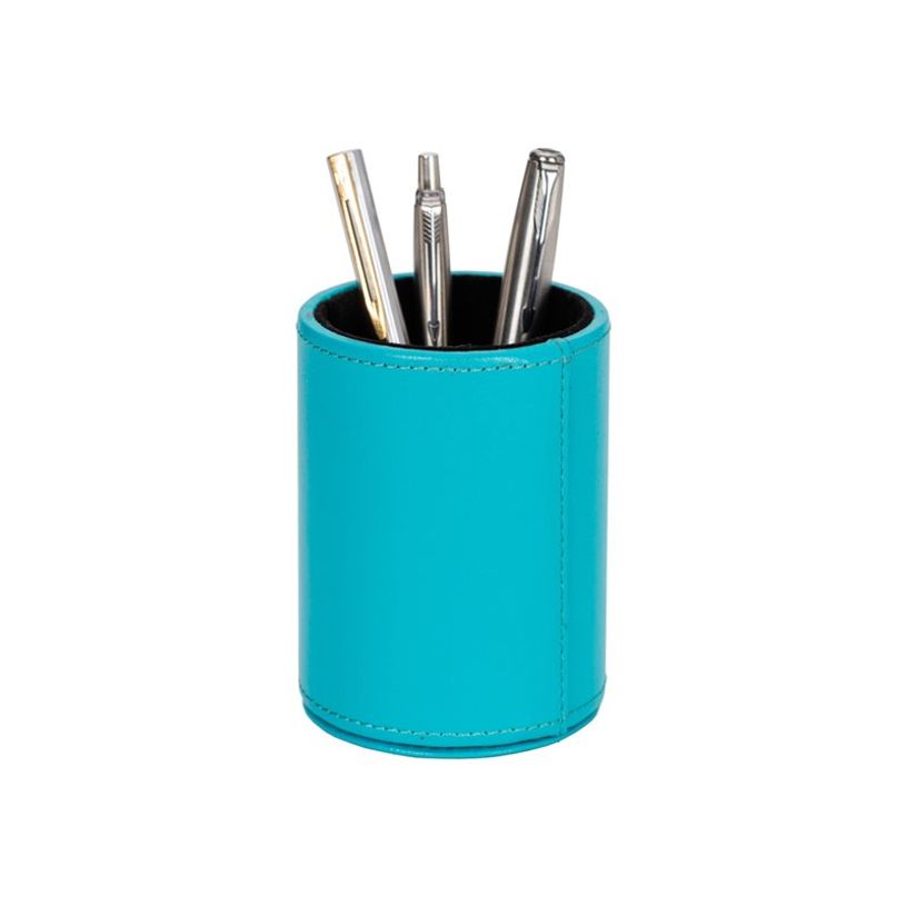 3338805004044-Quo Vadis Satiny - Pot à crayons - 7,5 x 10 cm - peau de vache - bleu canard-P_405157048_1-0