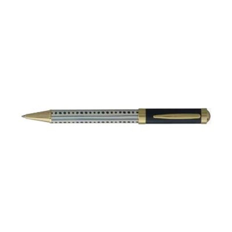 3219918252723-Enzo Varini Palazzo Maiolica - Stylo à bille - fond laqué motif bleu-P_405157345_1-0