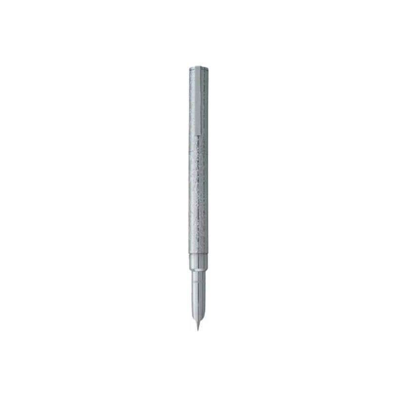 3219911840040-Daniel Hechter Media 2.0 Nova Edition - Stylo plume - acier magnétique argenté-P_405157373_1-0