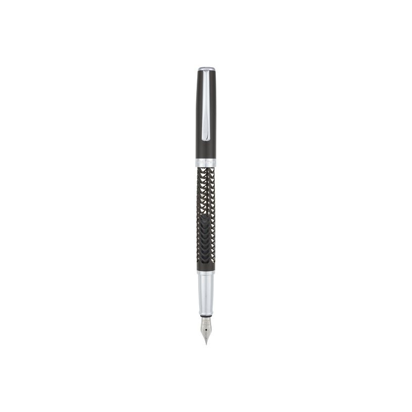 3664447161730-Oberthur Prague - Stylo plume - moka-P_405157449_1-0