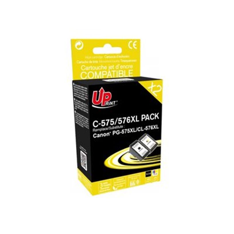 3584770127862-Cartouche d'encre compatible Canon PG-575XL/CL-576XL - pack de 2 - noir, couleur (cyan, ma-P_405160245_1-0