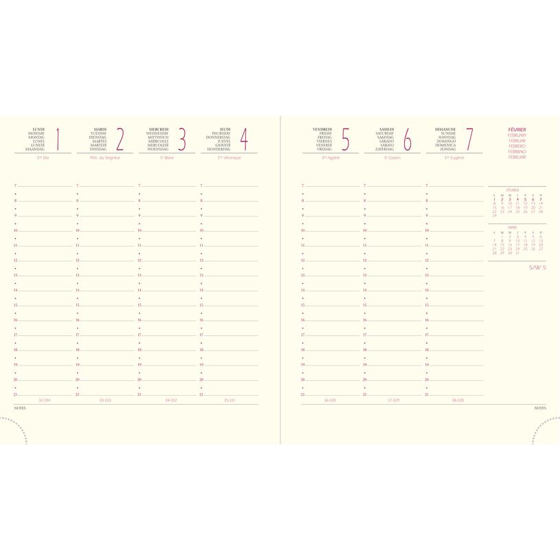 3660942082334-Exacompta - Gwenaëlle Trolez Eurotime 18 - Agenda de bureau - 2024 - 170 x 150 mm - fleur-P_405160955_3-2