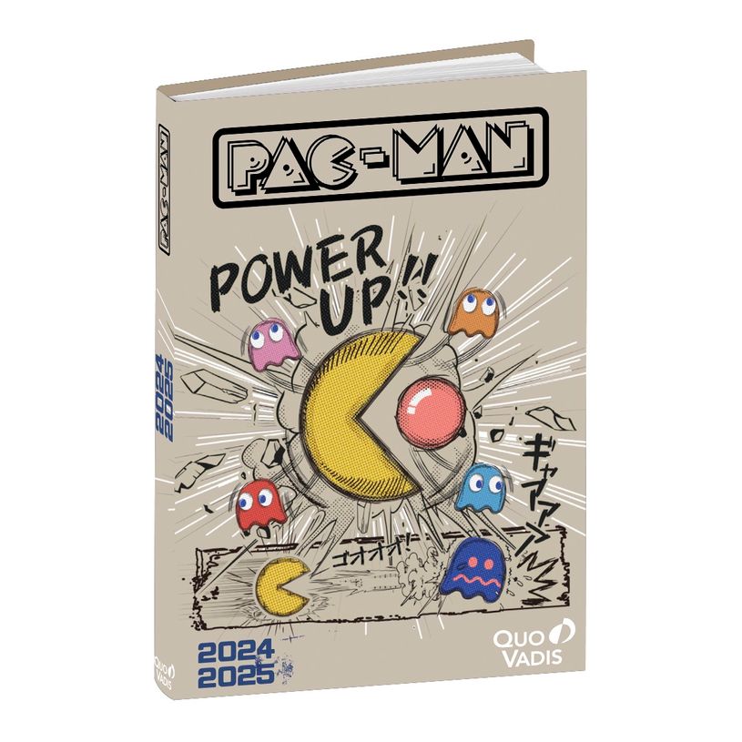 3371010510092-Agenda Pacman - 1 jour par page - 12 x 17 cm - jeu - Quo Vadis-P_405161459_1-0