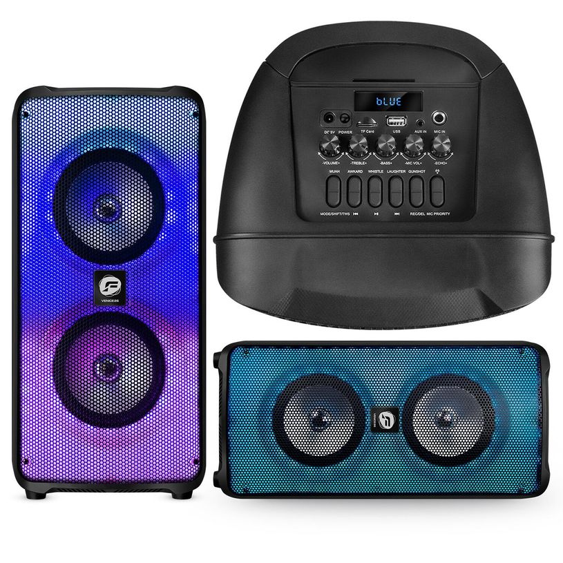 5407008510466-Festisound Venice26 - Enceinte autonome sur batterie avec micro et télécommande - led rv-P_405161662_3-2