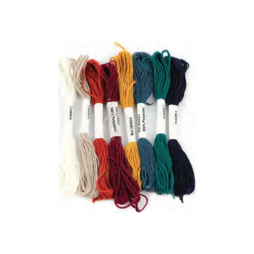 3532432050232-Graine Creative - Fil artisanal - 7 m - bordeaux - 100 % polyester (pack de 8)-P_405161687_1-0