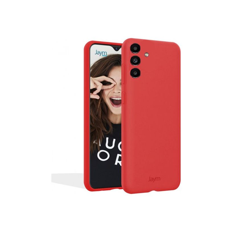 3701263516631-JAYM CLASSIC - Coque de protection pour Galaxy A13 5G - rouge -P_405161900_1-0