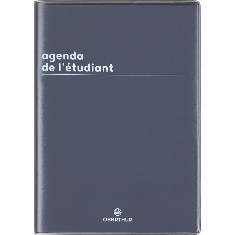 3664447175317-Agenda Boréal - 1 jour par page - 12,5 x 17,5 cm - noir - Oberthur-P_405162071_1-0