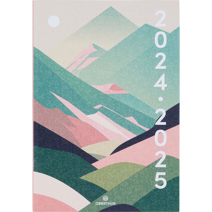3664447170077-Agenda Nature - 1 semaine sur 2 pages - 17 x 24,5 cm - montagne - Oberthur-P_405162263_1-0