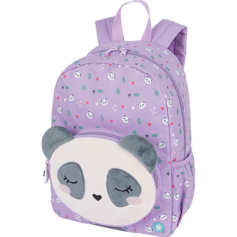 3664447172323-Sac à dos maternelle Doudou - 1 compartiment - éléphant ou panda - Oberthur-P_405162317_2-1