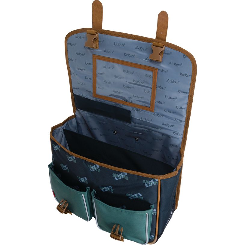3664447171180-Cartable à roulettes Kickers boy - 2 compartiments - print - Oberthur-P_405162343_5-4