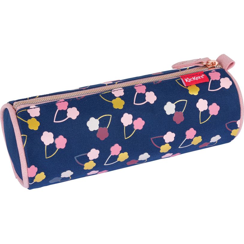 3664447173184-Trousse ronde Kickers Fantaisie girl - 1 compartiment - Oberthur-P_405162386_2-1