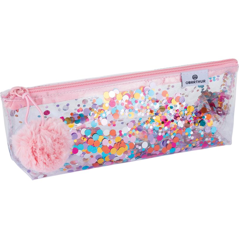 3664447173955-Trousse triangulaire Confettis - 1 compartiment - différents modèles disponibles - Obert-P_405162399_5-4